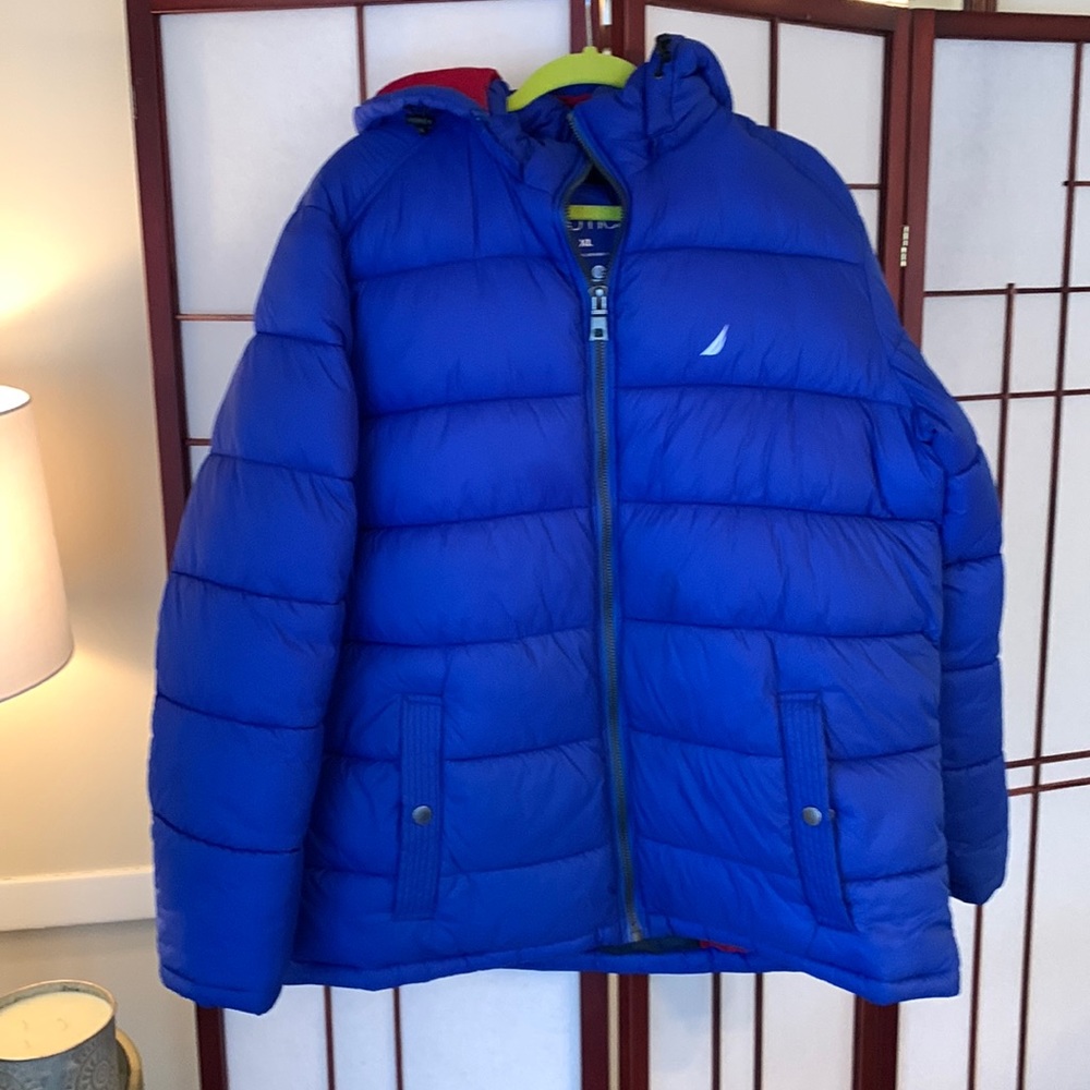 Nautica Men’s XL Puffer Coat In EUC